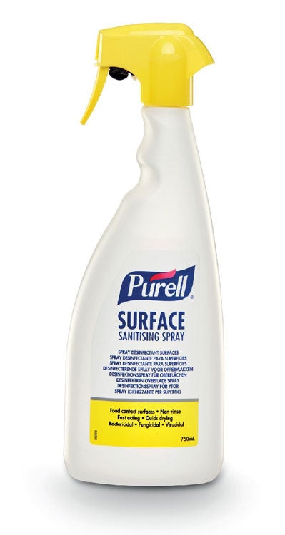 Purell Surface Sanitising Spray 750ml 32675-06-EEU
