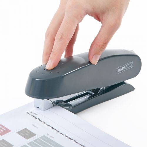 Rapesco ECO Spinna Heavy Duty Stapler Black R71726B3