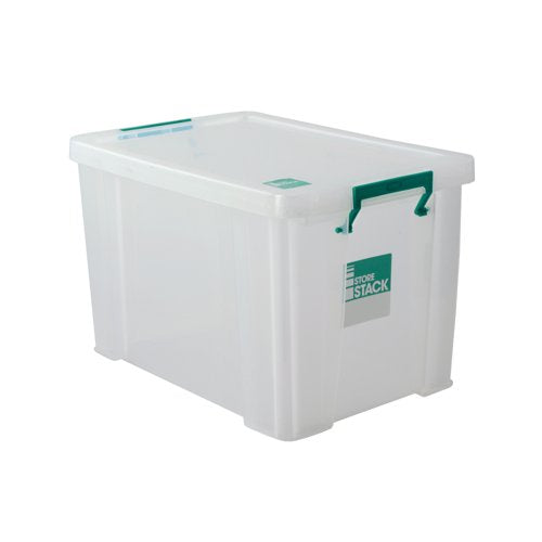 Storestack Clear 2.6 Litre Storage Box W240xD130xH140mm RB00816