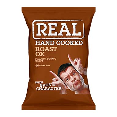 Real Crisps Roast Ox 24 x 35g