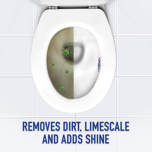 Harpic Active Fresh Toilet Rim Block 6 Powers Sparkling Citrus 35g 3119589/SINGLE