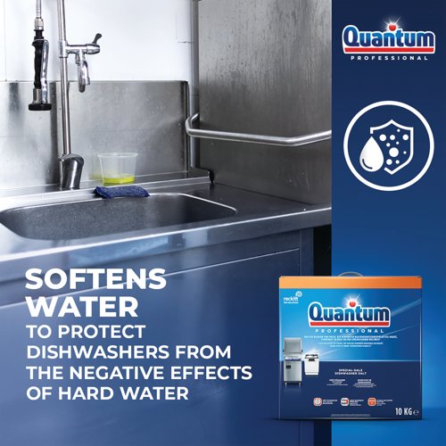 Quantum Professional Dishwasher Salt 10kg 3304119