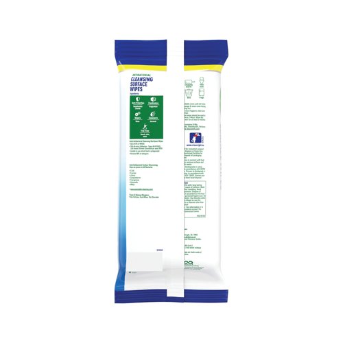 Dettol Antibacterial Cleansing Wipes (Pack of 126) 3189500S