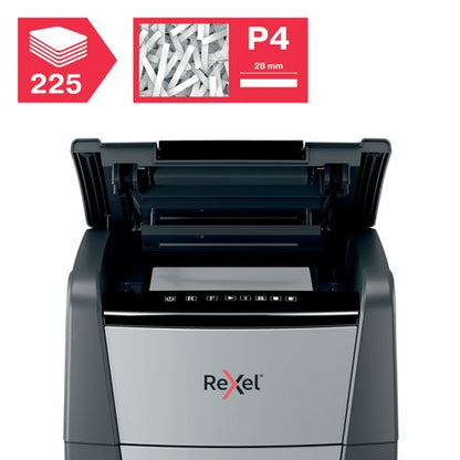 Rexel Optimum Autofeed+ 225X Cross-Cut P-4 Shredder 2020225X