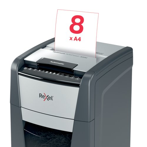 Rexel Optimum Autofeed+ 300M Micro-Cut P-5 Shredder 2020300M