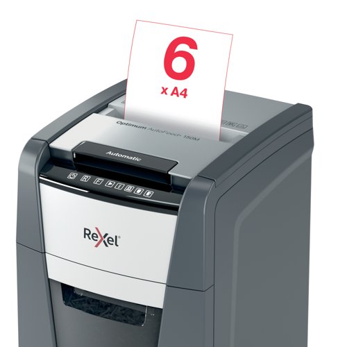 Rexel Optimum Autofeed+ 150M Micro-Cut P-5 Shredder 2020150M