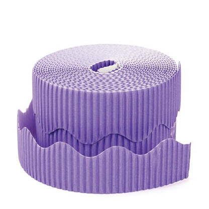 Scalloped Corrugated Border Rolls Gold 78714