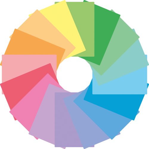Coloured Page Overlays Assorted (Pack of 16) SS48624