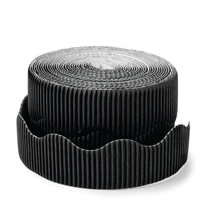 Scalloped Corrugated Border Rolls Brown 033665