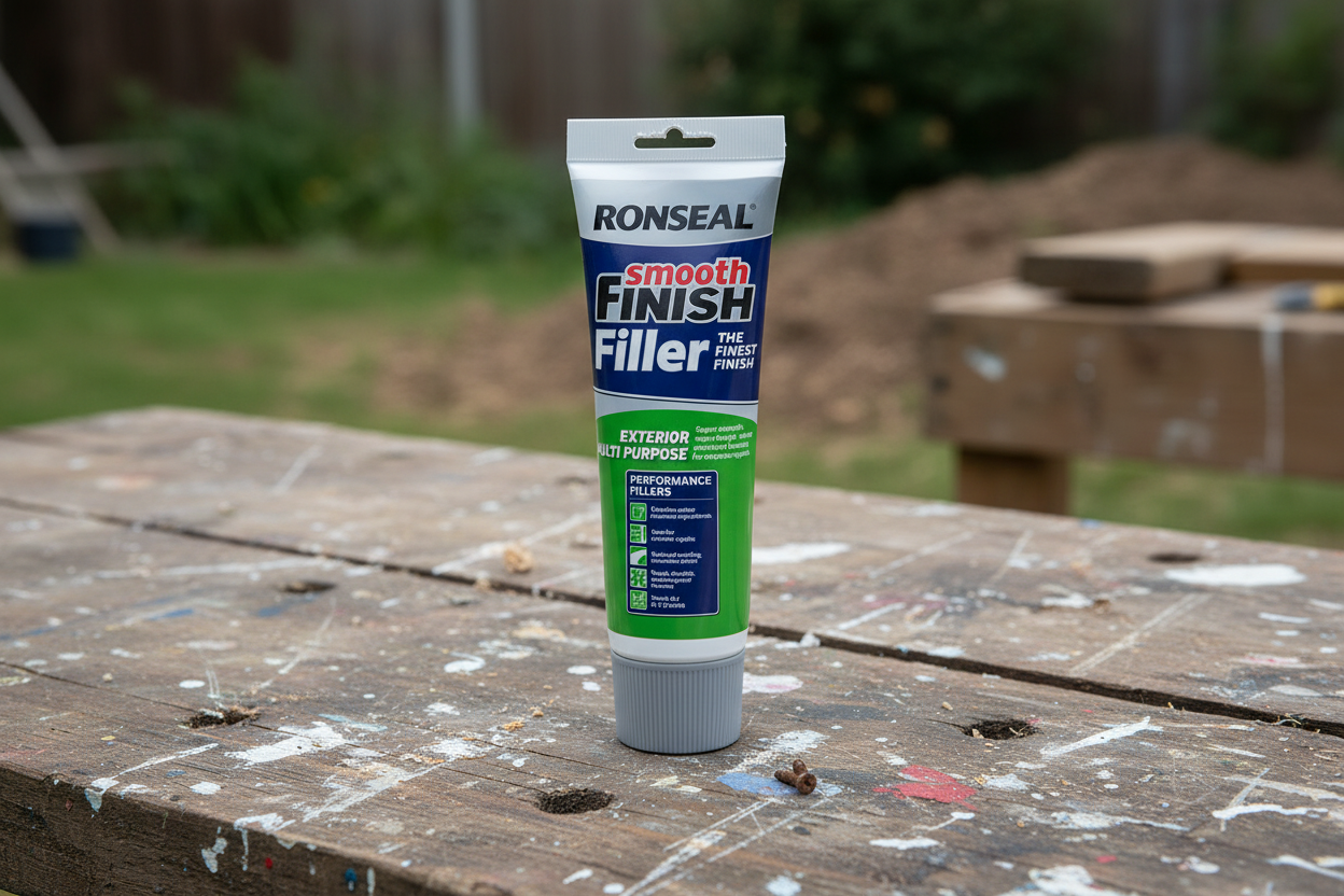 Ronseal Smooth Finish Filler Exterior Multi Purpose Tube 330G