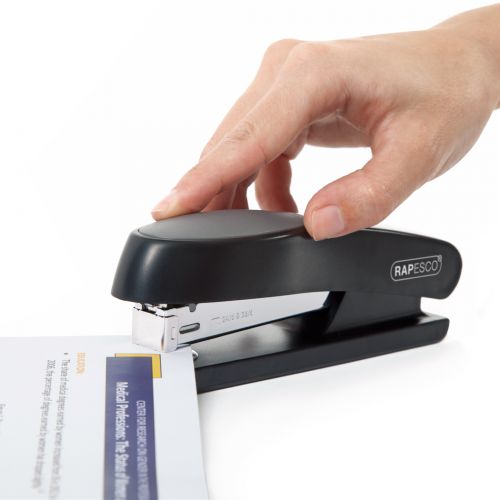 Rapesco R9 Manta Ray Full Strip Stapler Black RR9260B3