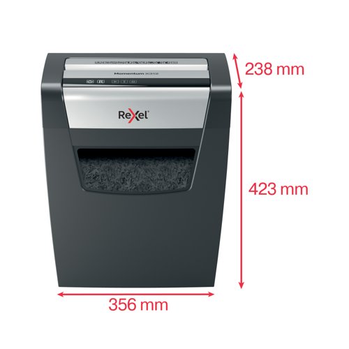 Rexel Momentum X312 Cross-Cut P-3 Shredder 2104572