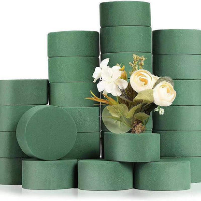 OASIS® Ideal Floral Foam Cylinders 3 Pack Retail Wrapped.