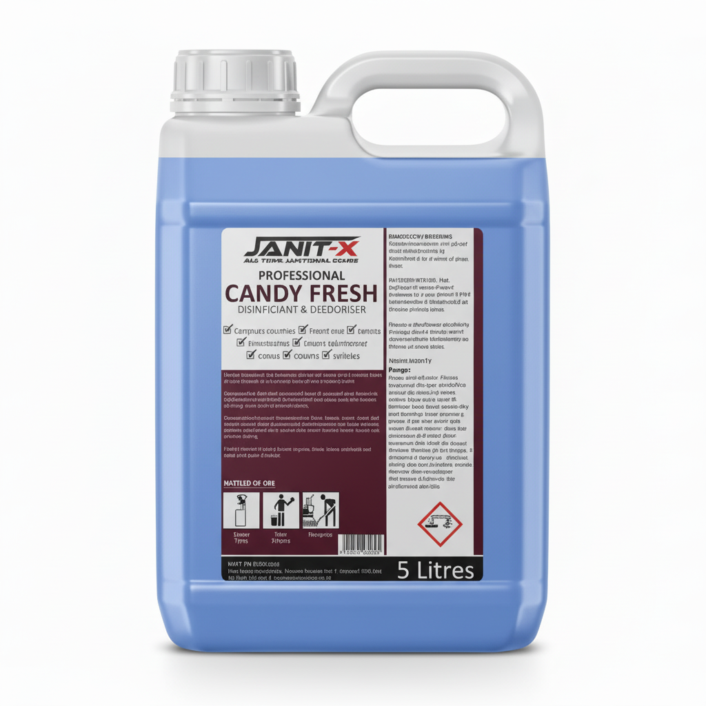 Janit-X Professional Candy Fresh  Disinfectant & Deodoriser 5L Concentrate upto 30:1