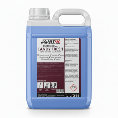 Janit-X Professional Candy Fresh  Disinfectant & Deodoriser 5L Concentrate upto 30:1