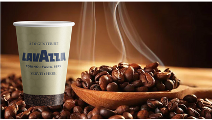 8oz Lavazza Double Walled Embossed Paper Cups 25's