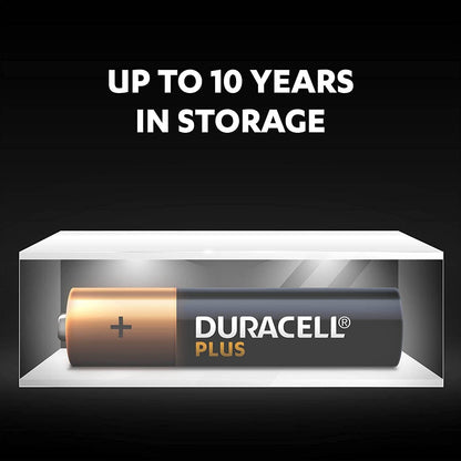 Duracell Plus Power Alkaline Battery AAA (Pack of 8)