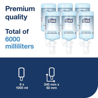 Tork Shower Cream (Pack of 6) 424601