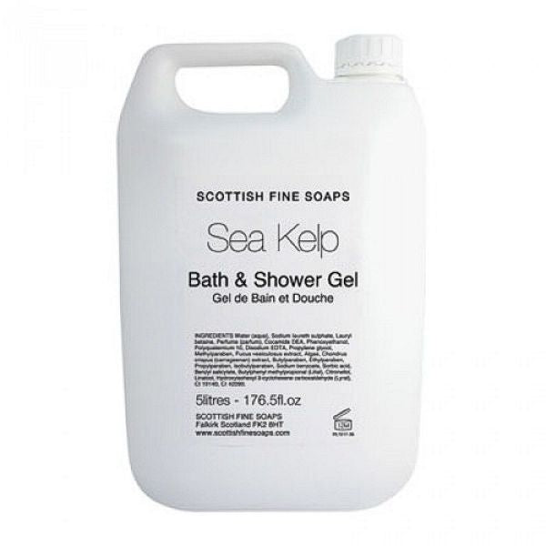 Scottish Fine Soaps Sea Kelp Luxury Bath & Shower Gel 5 Litre