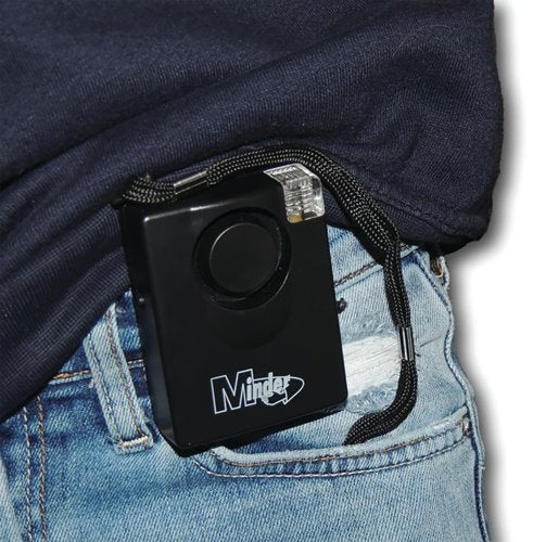 Securikey Personal Alarm Belt Clip Pull Pin and Torch 143db Siren PABC