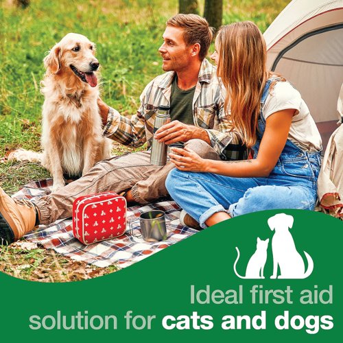 Safety First Aid Group Pet First Aid Kit Red KR200
