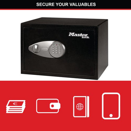 Master Lock Security Safe Electronic Lock Black X055ML