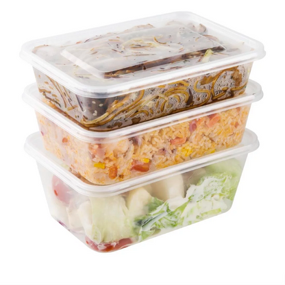 Belgravia Microwave Containers & Lids Size: 1000cc  {50 Units} - UK BUSINESS SUPPLIES