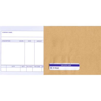 Sage (SE45) Compatible Wage Envelopes Pack 1000's