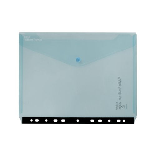 Reborn Polyfile Ring Binder Wallet Landscape Assorted (Pack of 5) 15916