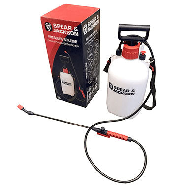 Spear & Jackson 5LPAPS Pump Action Pressure Sprayer 5 Litre - UK BUSINESS SUPPLIES