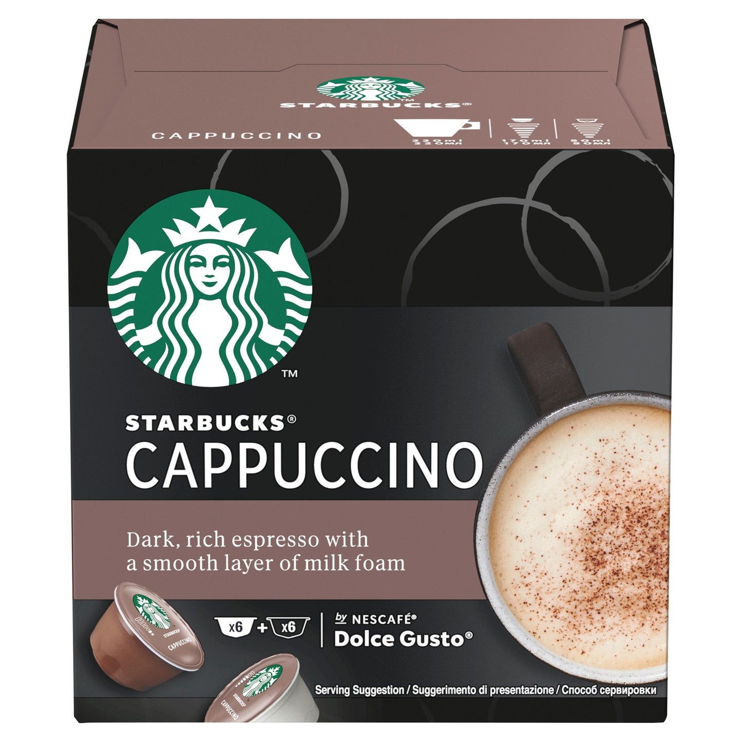 Dolce Gusto Starbucks Cappuccino 12's