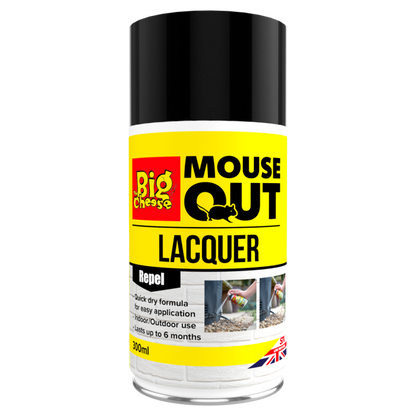 The Big Cheese Anti Mouse Lacquer – 300Ml Aerosol