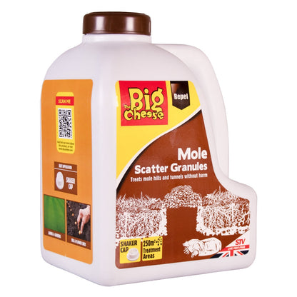 Big Cheese Mole Scatter Granules 2.5kg (STV653 Mole Scatter Granules