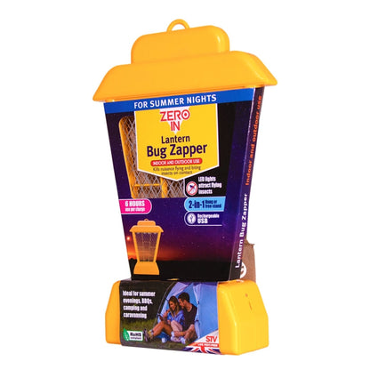 Zero In Lantern Rechargeable Bug Zapper