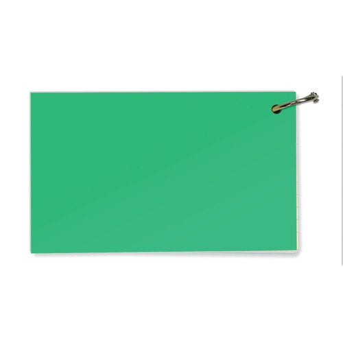 Silvine Luxpad Revision 48 Ringbound Flash Cards Ruled Assorted (Pack of 20) PADSC53