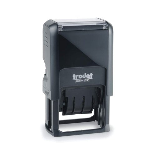 Trodat Printy 4750L Dater Stamp - Checked 141386