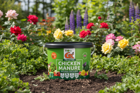 Vitax 6X Pelleted 100% Natural Chicken Manure 7kg