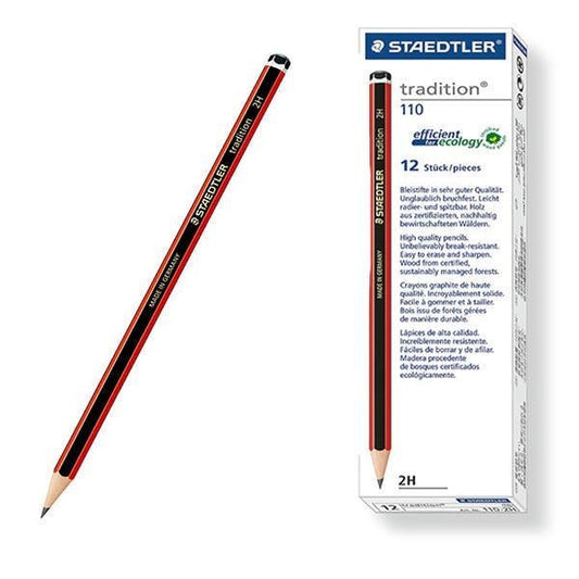 Staedtler Tradition 110 (F) Wood Pencil (Pack 12)