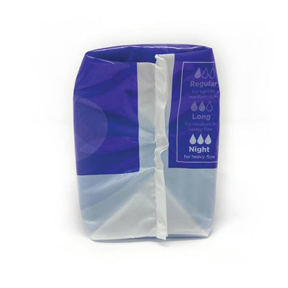 Ultra Night Sanitary Pads with Wings x10 Pads (Pack of 12)