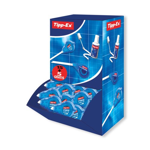 Tipp-Ex Easy Correct Tape Value Pack (20 Pack) 895951