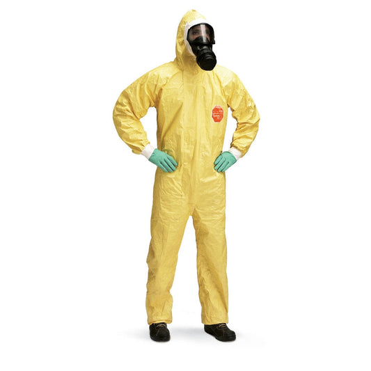 Dupont Tychem 2000C Yellow Hooden Coverall
