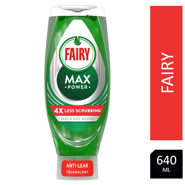 Fairy Max Power Original Washing Up Liquid 630ml