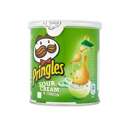 Pringles Sour Cream & Onion Crisps 40g x 12 per case