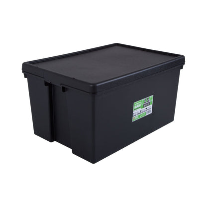 Wham Bam Black Recycled Storage Box 96 Litre