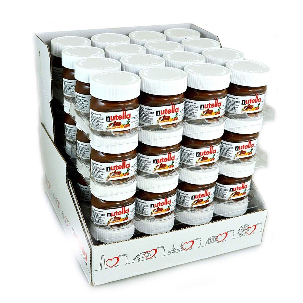 Nutella Spread Jars by Ferrero 64 x 25g