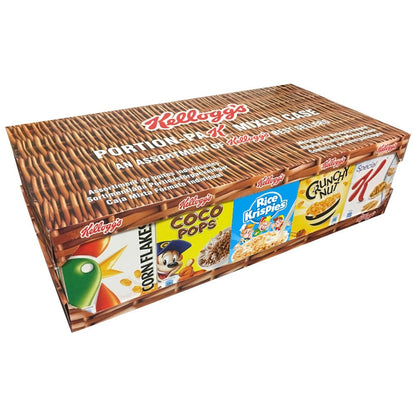 Kellogg's Mixed Case Portion Breakfast Cereals Variety Packs, 35-Count