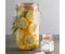 Kilner Branded LARGE SQUARE CLIP TOP Glass Preservation Storage Jar 3 Litre