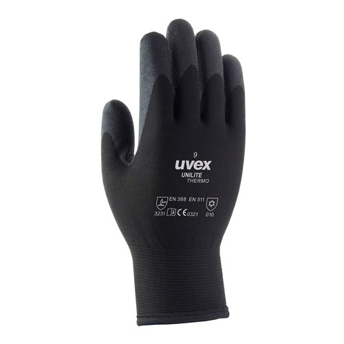 Uvex Unilite Medium Thermo Gloves {All Sizes} - UK BUSINESS SUPPLIES
