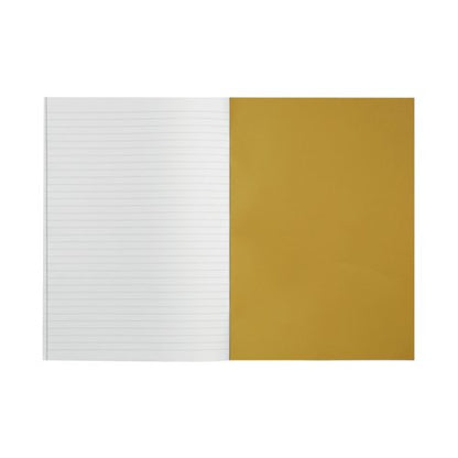 Rhino Exercise Book A4+ 8mm Ruled 80P Yellow (Pack of 50) VC08725