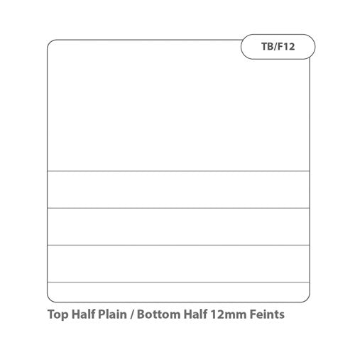 Rhino Exercise Book 48 Page TBF12 A4+ Light Blue (Pack of 50) VDU048-400-6